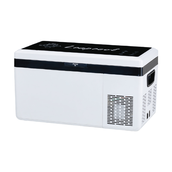 What safety features do Battery powered freezer have to prevent overheating or battery problems?