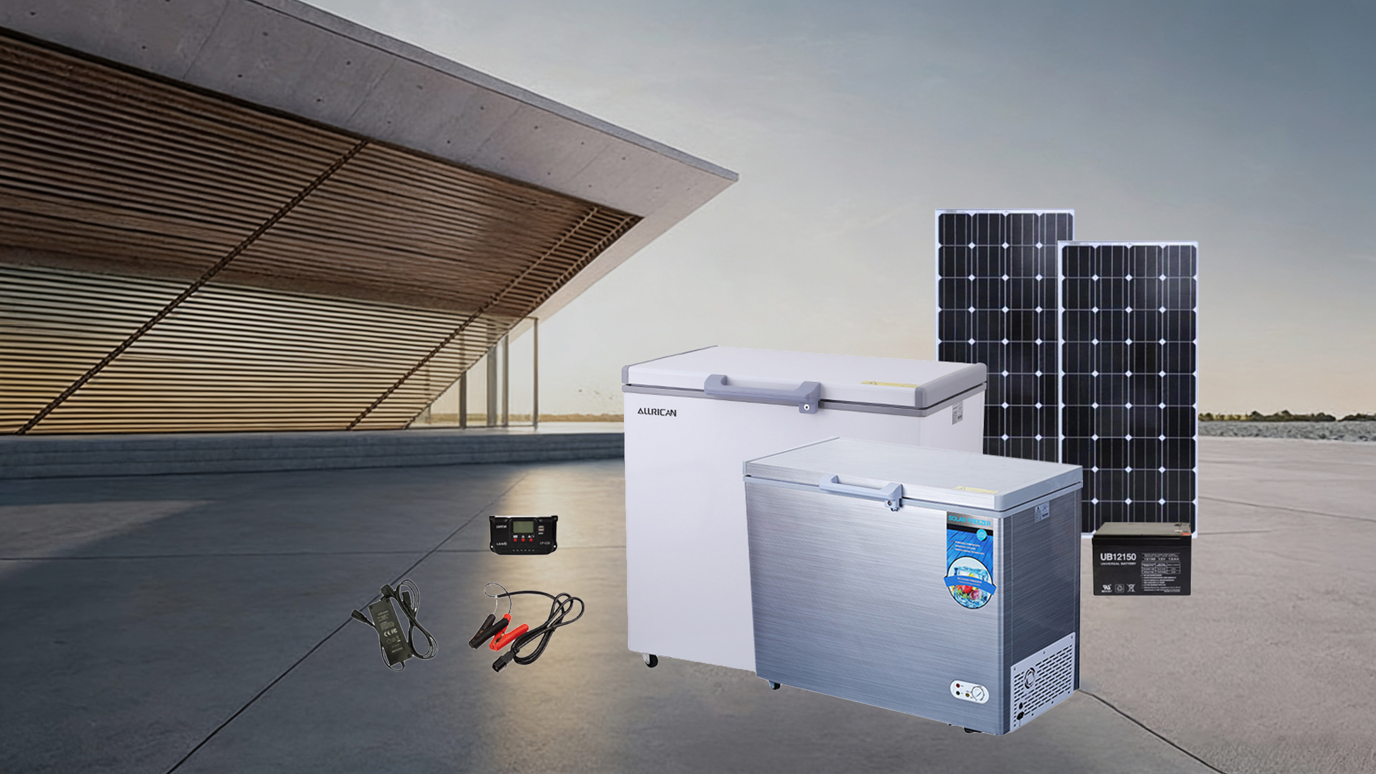 Solar freezer